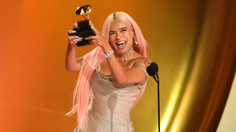 Karol G es la primera mujer en ganar el Grammy en la categoría Mejor Álbum de Música Urbana