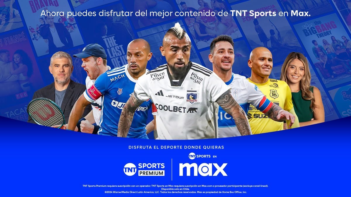 Fútbol chileno a la carta: TNT Sports llega a Max con plan independiente » Hoy Noticias TNT Sports llega en Max