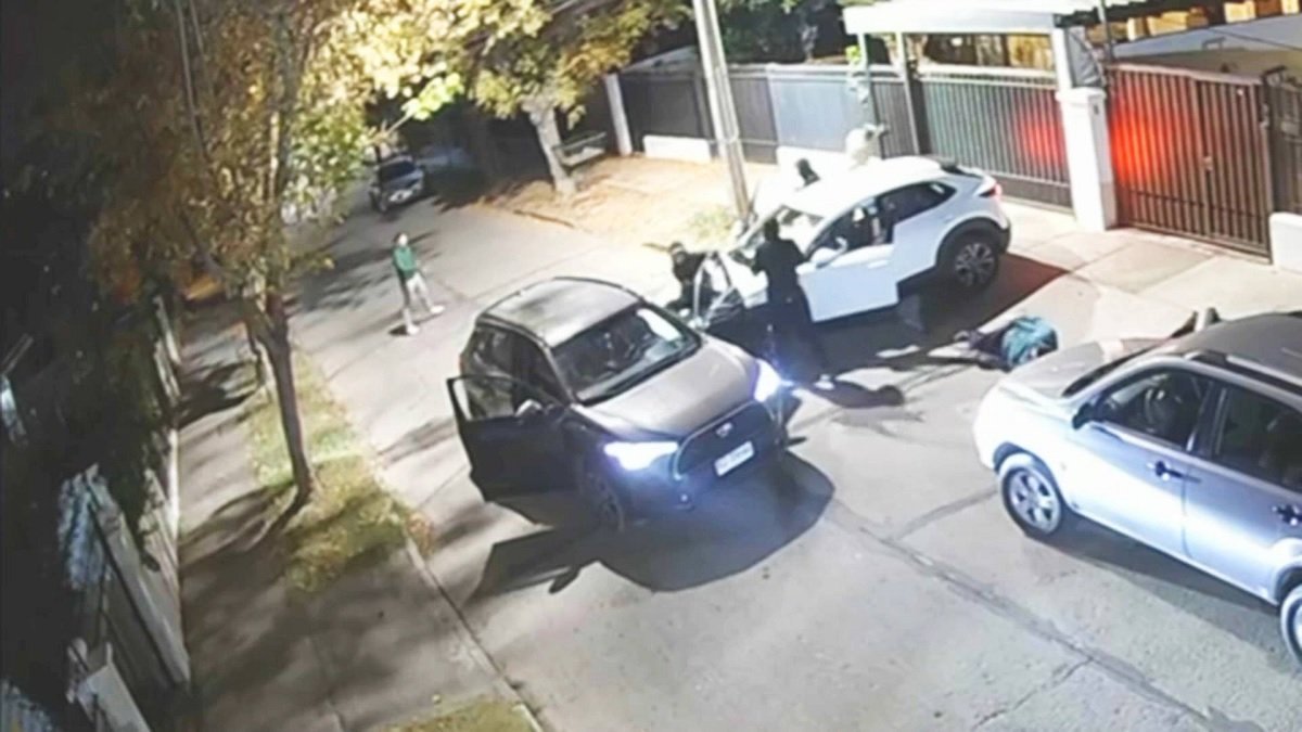 Portonazo en Ñuñoa a persona con discapacidad