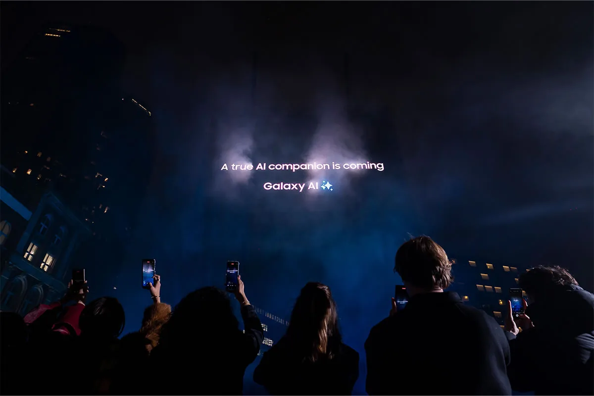 Hologram OOH for Galaxy Unpacked 2025